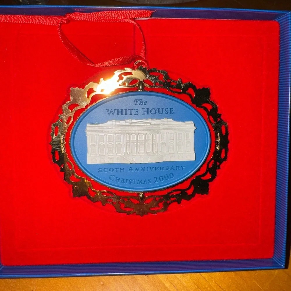 Authentic White House 200th Anniversary Christmas Ornament 2000
